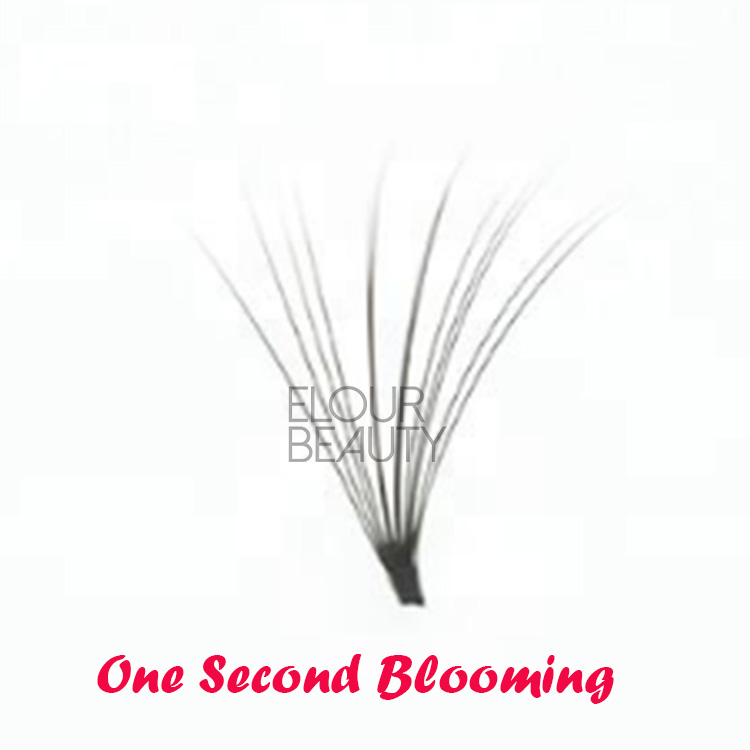 2018 new 1 second fans blooming eyelash extensions uk EL44